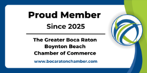 Member of The Greater Boca Raton Chamber of Commerce